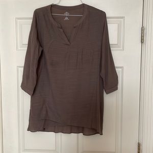 Brown blouse